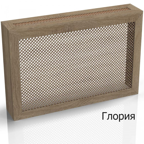 Картинки Короб для батареи из МДФ, Simple, Сонома от интернет магазина Filstore.ru