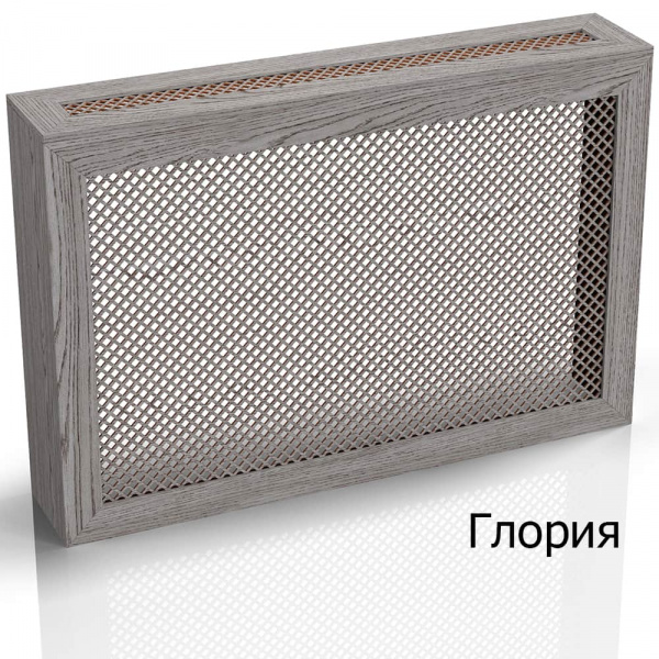 Картинки Короб для батареи из МДФ, Simple, Седой дуб от интернет магазина Filstore.ru