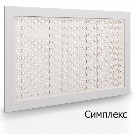 Картинки Экран для радиатора, серия Simple, Белый от интернет магазина Filstore.ru