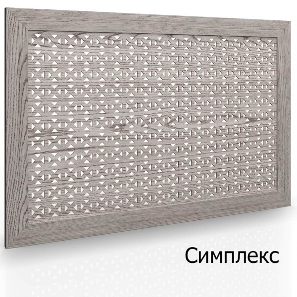 Картинки Экран для радиатора, серия Simple, Седой дуб от интернет магазина Filstore.ru