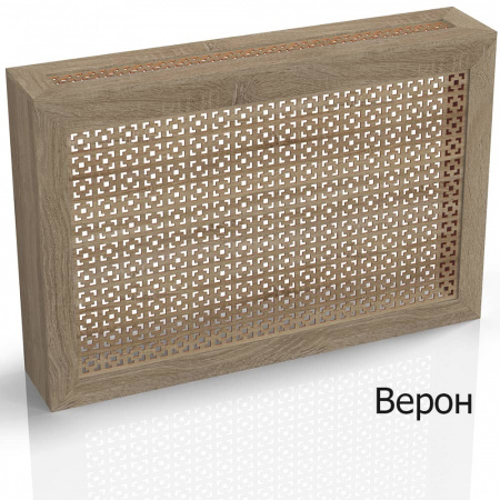 Картинки Короб для батареи из МДФ, Simple, Сонома от интернет магазина Filstore.ru
