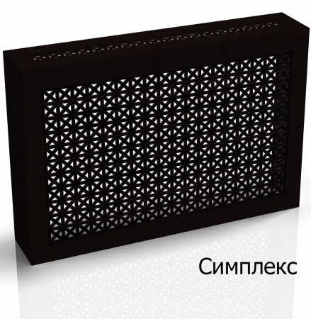 Картинки Короб для батареи из МДФ, Simple, Венге от интернет магазина Filstore.ru