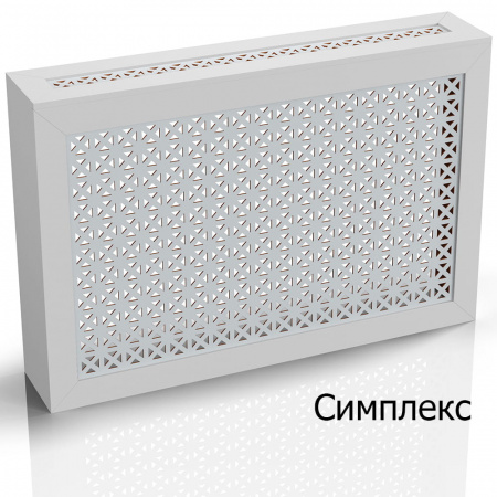 Картинки Короб для батареи из МДФ, Simple, Белый от интернет магазина Filstore.ru